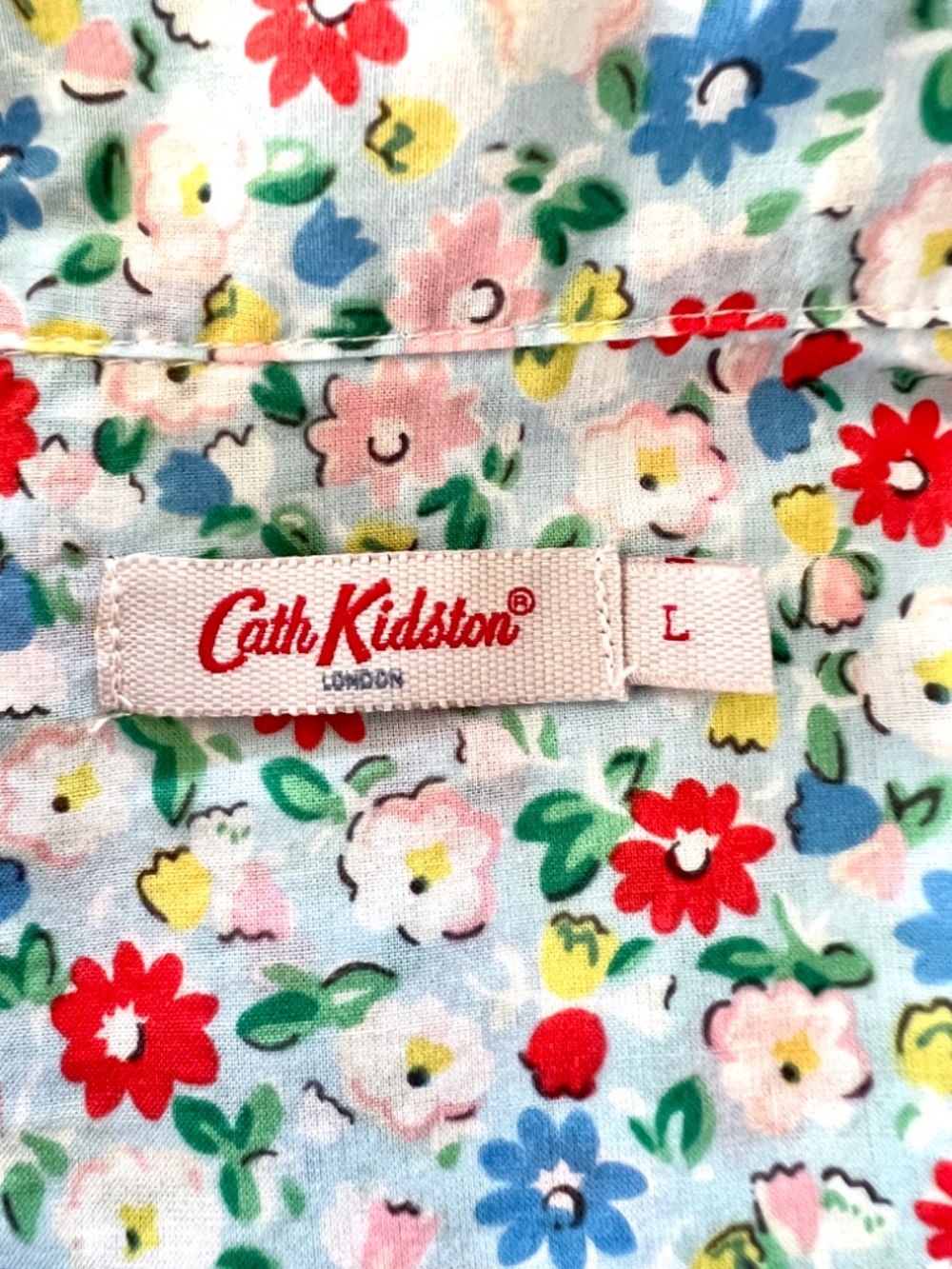CATH KIDSTON Ditsy Floral Cotton Long Pajamas Set - L - Picture 9 of 15